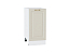 Шкаф нижний с 1-ой дверцей Ницца (816х400х478) Белый/Агат