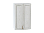 Шкаф верхний с 2-мя дверцами Шале (920х600х320) Белый/White Dreamline