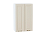 Шкаф верхний с 2-мя дверцами Ницца (920х600х318) Белый/Агат
