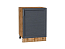 Шкаф нижний с 1-ой дверцей Сканди (816х600х480) Дуб Вотан/Graphite Softwood