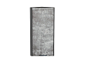 Шкаф верхний торцевой Флэт (920х300х306) graphite/temple stone 2s