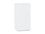 Шкаф верхний с 1-ой дверцей Фьюжн (920х500х320) Белый/Silky White