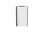 Шкаф верхний торцевой Сканди (716х300х306) Graphite/White Softwood