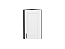 Шкаф верхний торцевой Лофт (716х300х306) Graphite/Super White