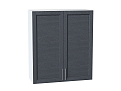 Шкаф верхний с 2-мя дверцами Сканди (920х800х320) Белый/graphite softwood