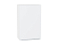 Шкаф верхний с 1-ой дверцей Фьюжн (920х600х320) Белый/Silky White