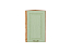 Шкаф верхний торцевой Ницца (716х300х304) Дуб Вотан/Дуб оливковый