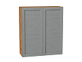 Шкаф верхний с 2-мя дверцами Сканди (920х800х320) Дуб Вотан/grey softwood