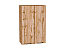 Шкаф верхний с 2-мя дверцами Флэт (920х600х318) Дуб Вотан/Wotan Oak 2S