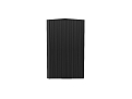 Шкаф верхний торцевой Евро Лайн (716х300х304) graphite/Антрацит