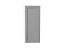 Шкаф верхний торцевой Сканди (920х300х306) Белый/Grey Softwood