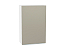 Шкаф верхний с 1-ой дверцей Фьюжн (920х600х320) Белый/Silky Grey