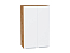 Шкаф верхний с 2-мя дверцами Фьюжн (920х600х320) Дуб Вотан/Silky White