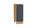 Шкаф нижний с 1-ой дверцей Сканди (816х300х480) Дуб Вотан/graphite softwood
