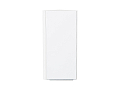 Шкаф верхний торцевой Фьюжн (920х300х306) Белый/silky white