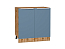 Шкаф нижний с 2-мя дверцами Фьюжн (816х800х480) Дуб Вотан/Silky Blue
