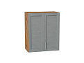 Шкаф верхний с 2-мя дверцами Сканди (716х600х320) Дуб Вотан/grey softwood