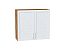 Шкаф верхний с 2-мя дверцами Сканди (716х800х318) Дуб Вотан/White Softwood
