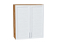 Шкаф верхний с 2-мя дверцами Сканди (920х800х320) Дуб Вотан/White Softwood