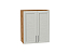 Шкаф верхний с 2-мя дверцами Сканди (716х600х320) Дуб Вотан/Cappuccino Softwood