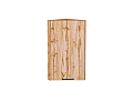 Шкаф верхний торцевой Флэт (716х300х306) Дуб Вотан/wotan oak 2s