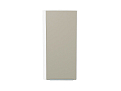Шкаф верхний торцевой Фьюжн (920х300х306) Белый/silky grey