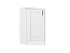Шкаф нижний торцевой Лофт (816х296х554) Белый/Super White