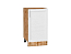 Шкаф нижний с 1-ой дверцей Сканди (816х450х480) Дуб Вотан/White Softwood