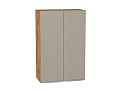 Шкаф верхний с 2-мя дверцами Фьюжн (920х600х320) Дуб Вотан/silky grey