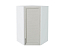 Шкаф верхний угловой Сканди (920х600х600) Белый/Cappuccino Softwood