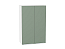 Шкаф верхний с 2-мя дверцами Фьюжн (920х600х320) Белый/Silky Mint