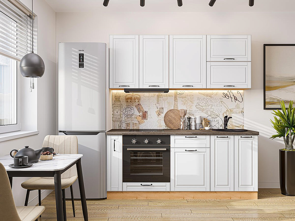 Дублин-01 Дуб Вотан/special white