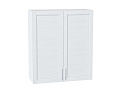 Шкаф верхний с 2-мя дверцами Сканди (920х800х320) Белый/white softwood