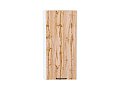 Шкаф верхний торцевой Флэт (920х300х306) Белый/wotan oak 2s