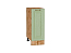 Шкаф нижний с 1-ой дверцей Ницца (816х300х478) Дуб Вотан/Дуб оливковый