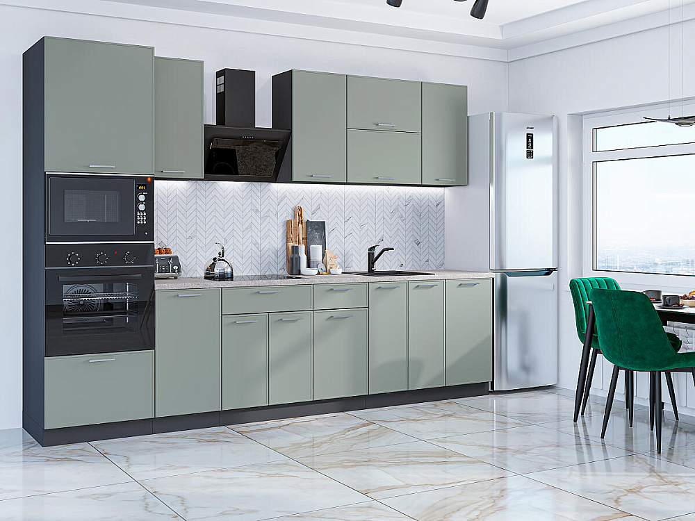 Квадро-01 graphite/Аквамарин