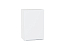 Шкаф верхний с 1-ой дверцей Фьюжн (716х500х320) Белый/Silky White