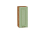 Шкаф верхний с 1-ой дверцей Ницца (716х300х318) Дуб Вотан/Дуб оливковый