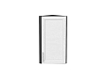 Шкаф верхний торцевой Сканди (716х300х306) graphite/white softwood
