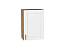 Шкаф верхний с 1-ой дверцей Лофт (716х500х320) Дуб Вотан/Super White
