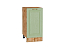 Шкаф нижний с 1-ой дверцей Ницца (816х400х478) Дуб Вотан/Дуб оливковый