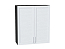 Шкаф верхний с 2-мя дверцами Сканди (920х800х320) Graphite/White Softwood