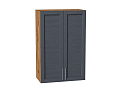 Шкаф верхний с 2-мя дверцами Сканди (920х600х320) Дуб Вотан/graphite softwood