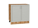 Шкаф нижний с 2-мя дверцами Сканди (816х800х478) Дуб Вотан/cappuccino softwood