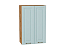 Шкаф верхний с 2-мя дверцами Ницца (920х600х318) Дуб Вотан/Голубой