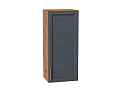 Шкаф верхний с 1-ой дверцей Сканди (920х400х320) Дуб Вотан/graphite softwood