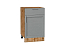 Шкаф нижний с 1-ой дверцей и ящиком Сканди (816х500х480) Дуб Вотан/Grey Softwood