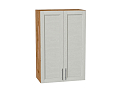 Шкаф верхний с 2-мя дверцами Сканди (920х600х320) Дуб Вотан/cappuccino softwood