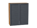 Шкаф верхний с 2-мя дверцами Сканди (920х800х320) Дуб Вотан/graphite softwood