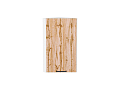 Шкаф верхний торцевой Флэт (716х300х306) Белый/wotan oak 2s
